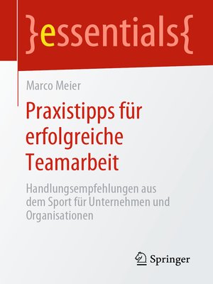 cover image of Praxistipps für erfolgreiche Teamarbeit